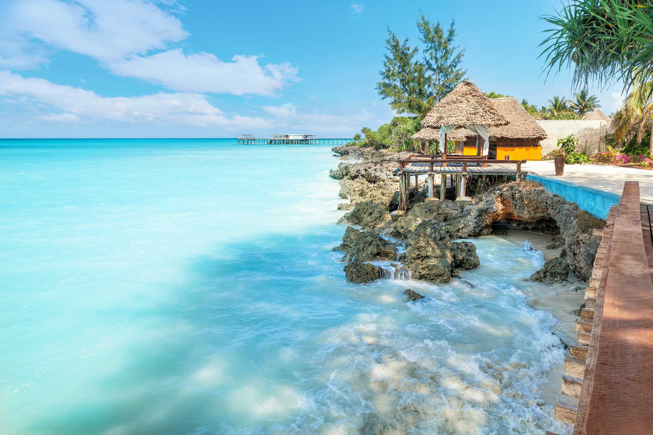 Historic and coastal scenery experienced on a Zanzibar cultural tour
