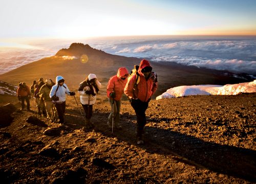 9 Days Mount Kilimanjaro Northern Circuit  route
